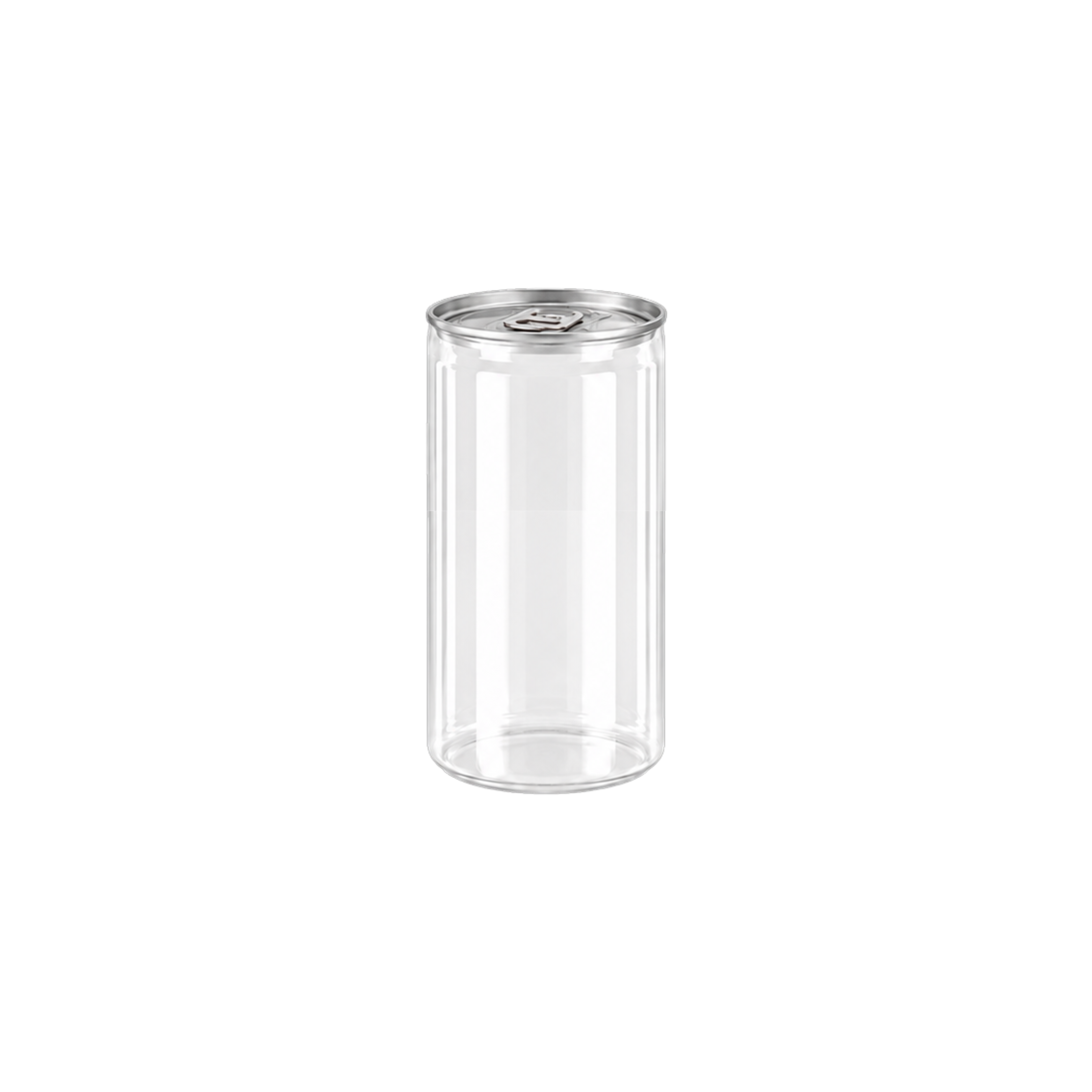 Unbranded PET Cans 180ml with O-Ring Lid (200)