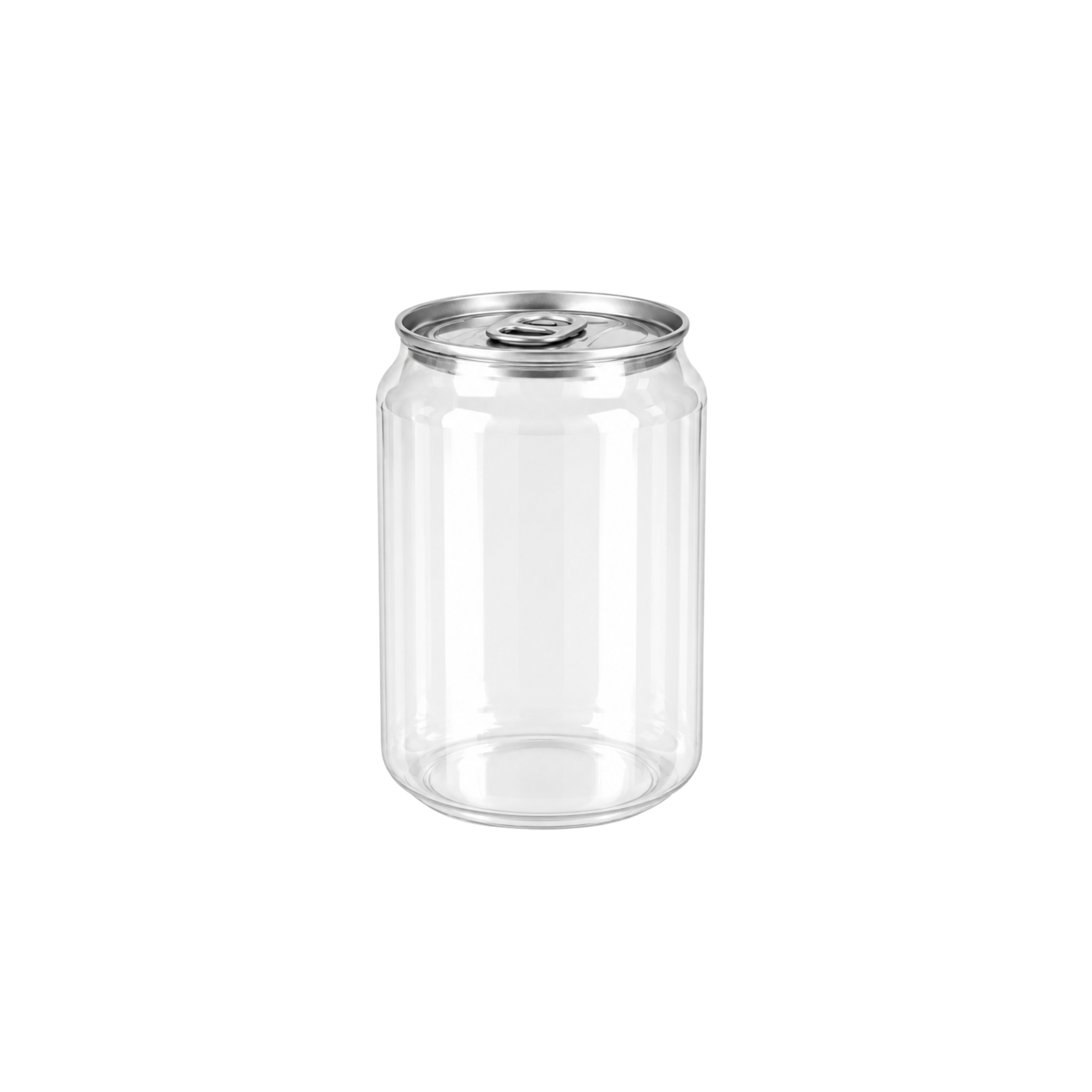 Unbranded PET Cans 250ml with O-Ring Lid (200)