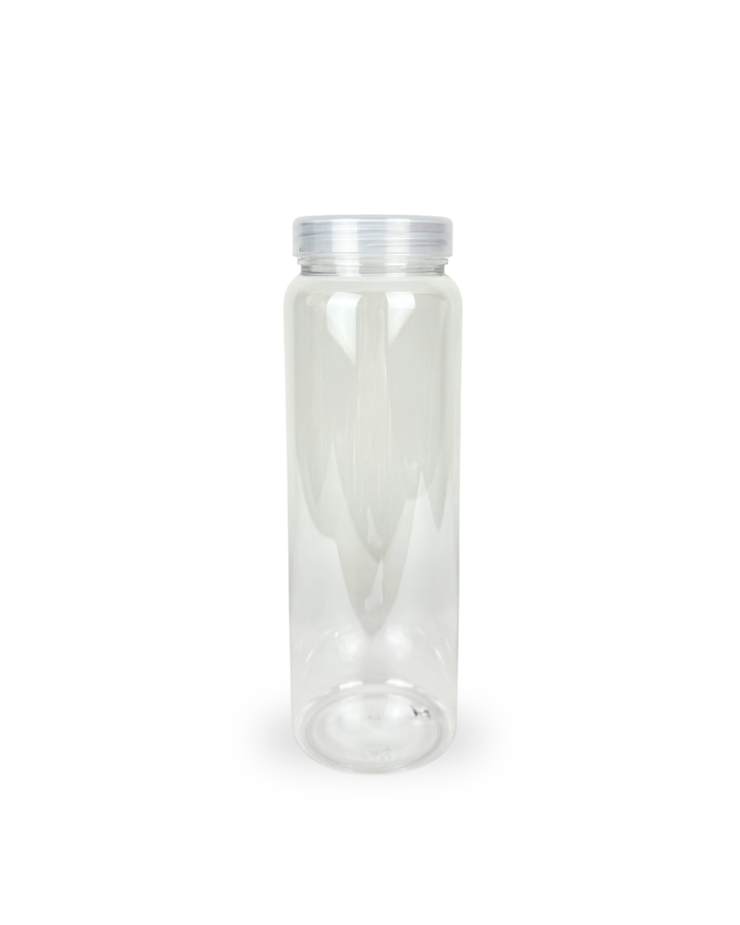Unbranded PET Bottle 500ml w lid (100)